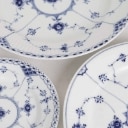 Royal Copenhagen: A collection of blue-fluted porcelain (34)