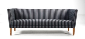 Grete Jalk for Johannes Hansen. Tre-pers. sofa, model JH210