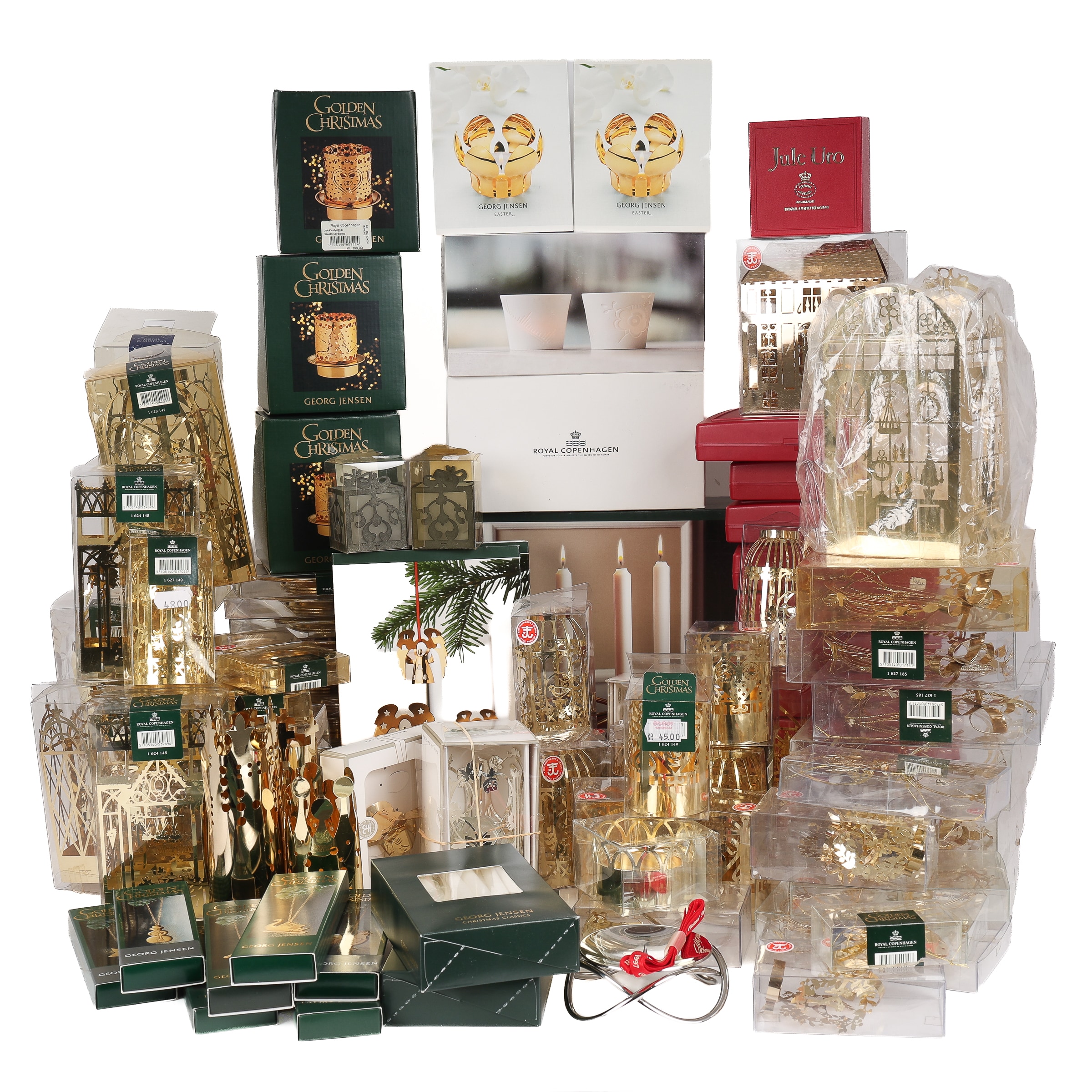 Various Georg Jensen, Jette Frölich etc. Christmas decorations (87+)