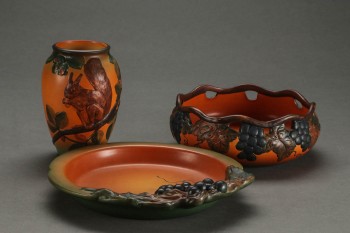 Ibsens Enke. Tre dele keramik (3)