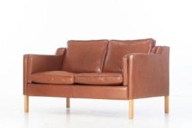 Strouby. Two pers. sofa model 'Eva'