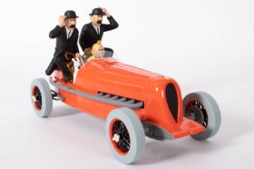 Hergé/Moulinsart. Red Racing car from faraos Cigars scale 1:12