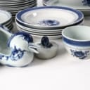 Aluminia / Royal Copenhagen. Tranquebar dinnerware etc.,