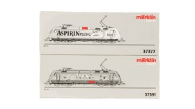 Märklin 37391+37377 Digital HO: Two electric locomotives BR 101 (2)