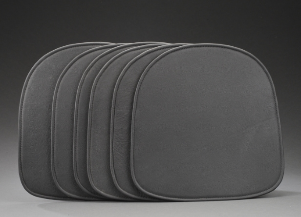 Cushion set for Eames - chairs, black (6)