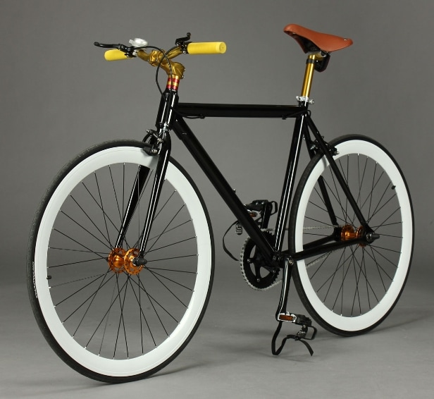 Incognito - Fixie cykel med flip/flop nav - Sort