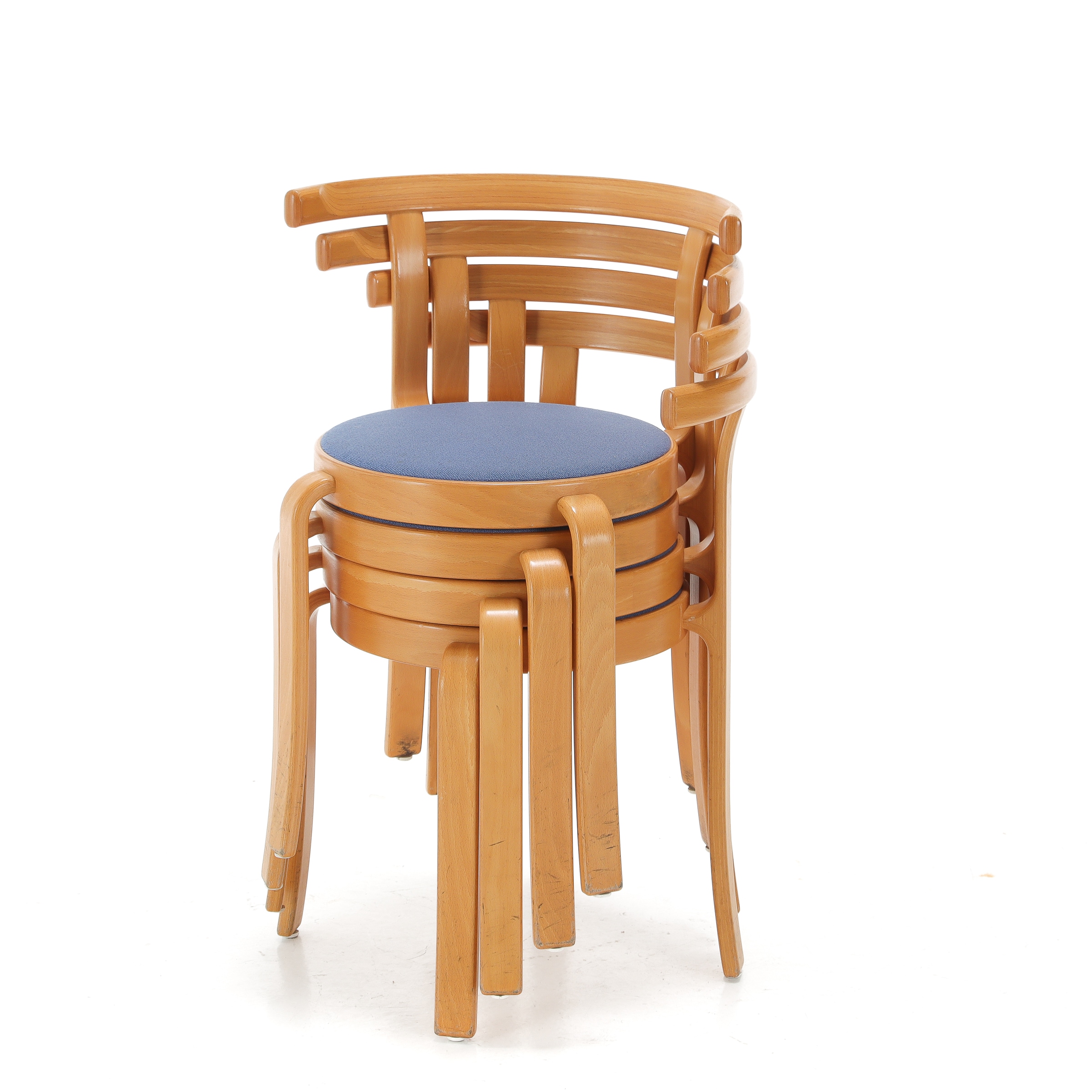 Rud Thygesen and Johnny Sørensen. Four armchairs, model 8003 (4)
