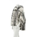 6928 - Copenhagen Fur. Unique mink fur jacket. str. 38 / 40