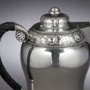 Georg Jensen. Kaffekande af sølv, tidlig, ca. 1919-1927