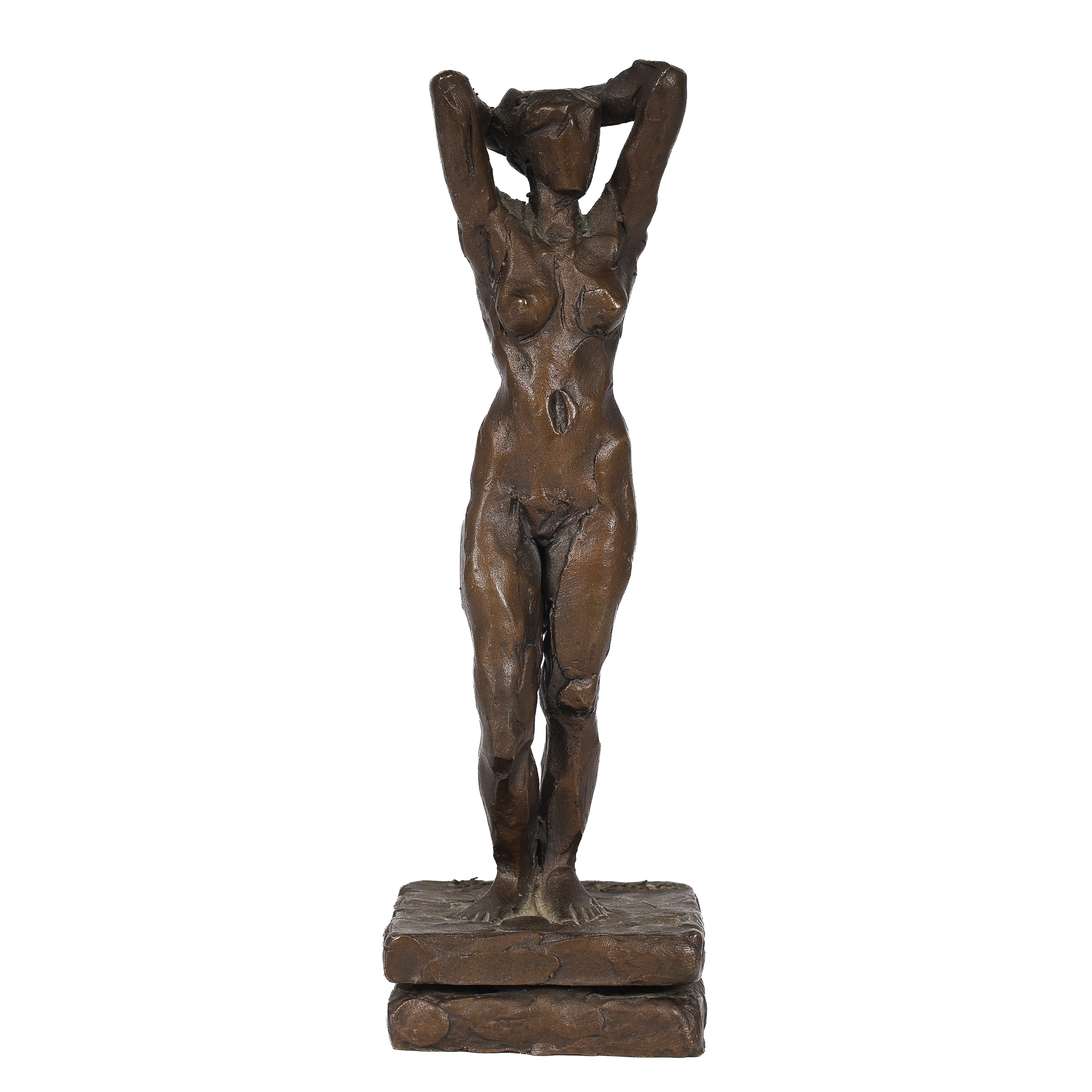 Unknown sculptor: Bronze female figure