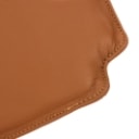 Cushion for Wegner's stool for rocking chair, model J16, cognac-coloured leather.