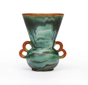 Michael Andersen. Vase af keramik