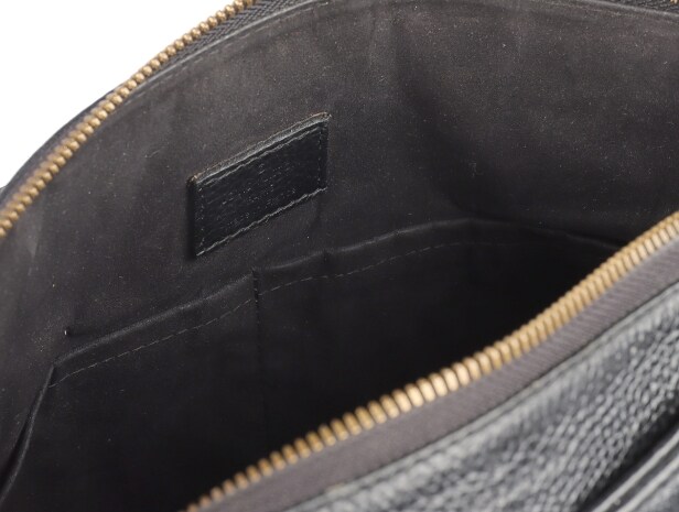 Louis Vuitton. 'Pallas' handbag in black Monogram leather