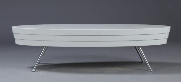 Stouby Furniture. Oval coffee table, model Mojo Platform.
