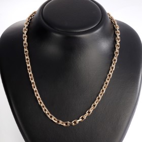 Bjarne Nordmark Henriksen. Anchor necklace of 8 kt. gold - 50 cm.