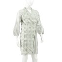 7054, 7095 - Kopenhagen Fur. Unique dress made of silk and mink size 36/38