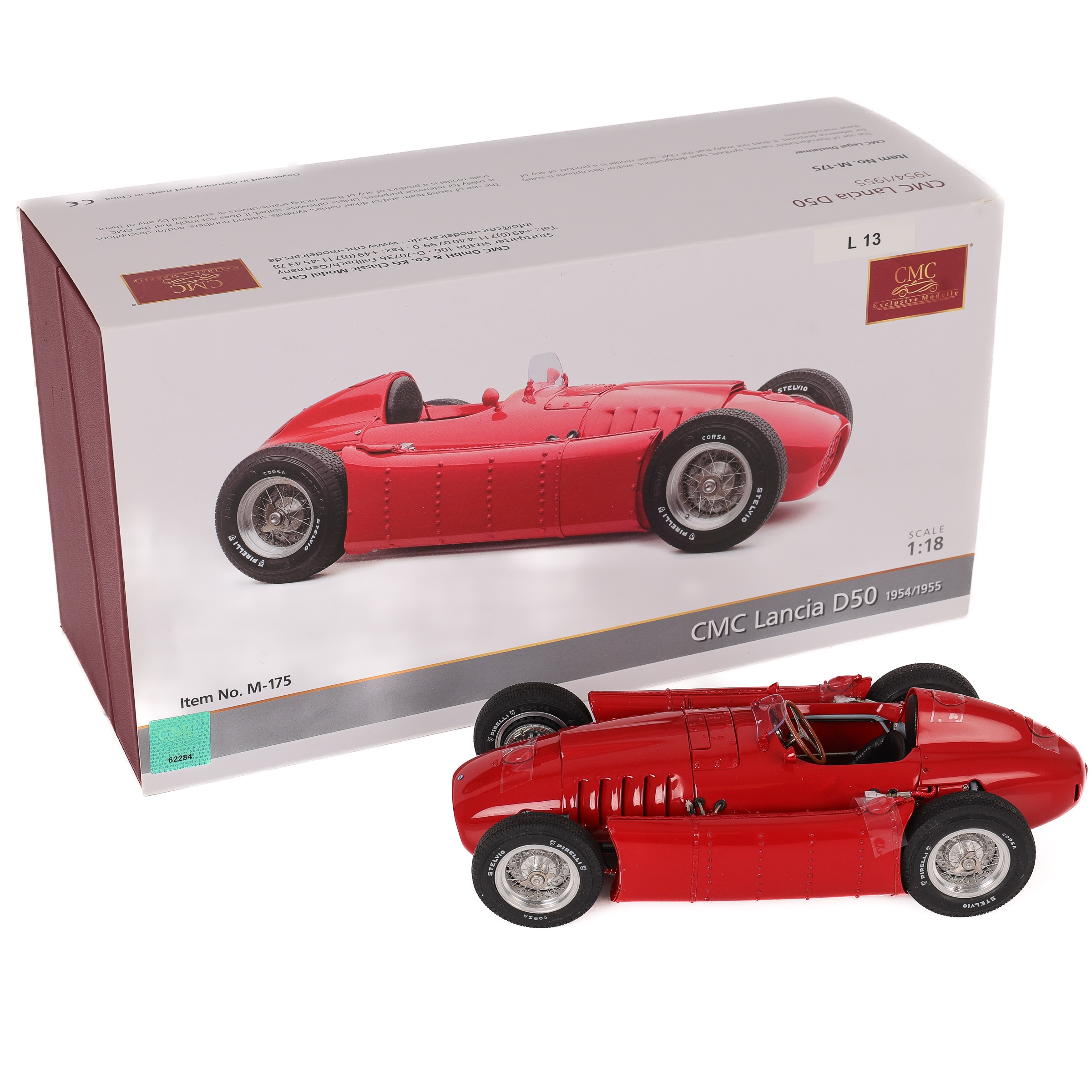 CMC Exclusive Models: Lancia D50 - 1954/55 | Lauritz.com
