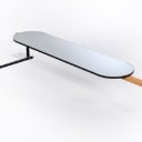 119. Andersen Furniture. Multi mirror oak