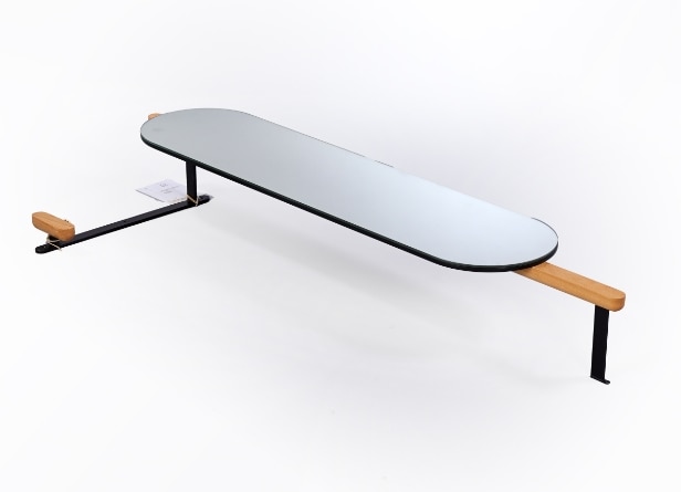 119. Andersen Furniture. Multi mirror oak