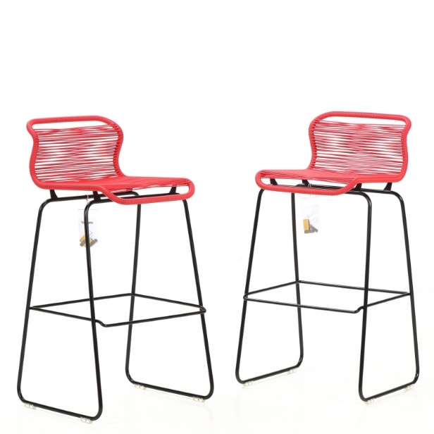 Verner Panton. ParTivoli/VP ONE bar stools. (2)