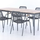 Cinas. Havebord samt fire stole - Model Rio & Parc (5)