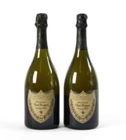 2 flasker Dom Perignon, Champagne, Vintage 2004 og 2005(2)