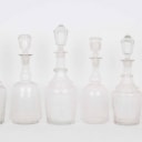Seks glas karafler (6)