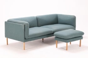 Böttcher & Kayser for Bolia: 2-personers sofa med put (2)