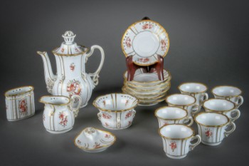 Dahl Jensen. ’Dronningestellet’ kaffestel af porcelæn (19)