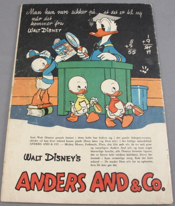 Walt Disney's Anders And & Co. Nr. 2, 3, 4 fra årgang 2 1950 samt Nr. 8, 9, 10, 11, 11B og 12. 2. årgang, 1950 (9)