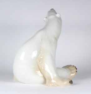 Niels Nielsen for Bing & Grondahl. Giant polar bear, porcelain