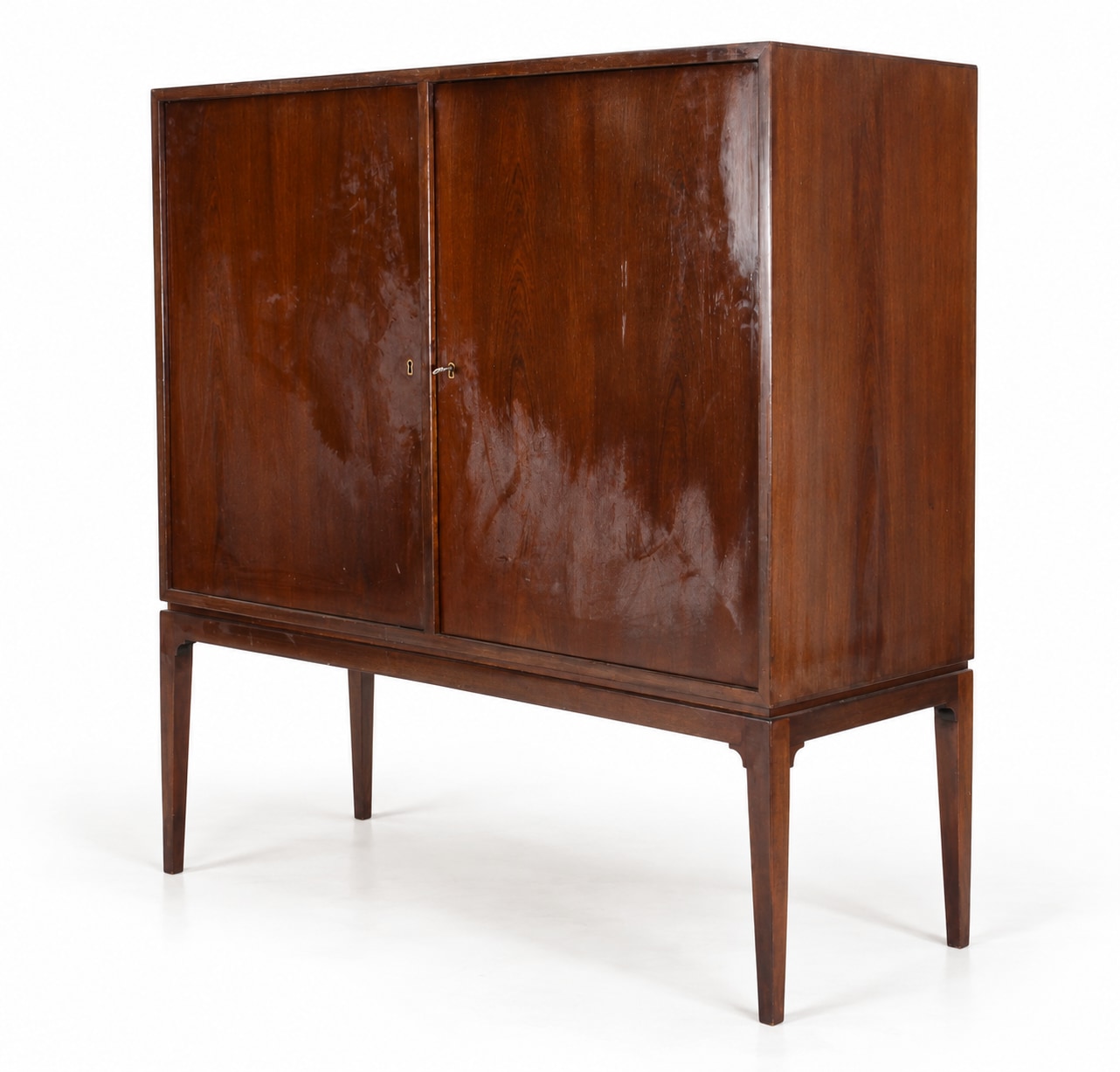 Brdr. C&W Andersen. Sideboard / tableware cabinet, mahogany