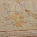 Tæppe. Aubusson stil af uld. 370 x 297 cm.