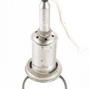 Poul Henningsen. Pat. Appl. PH4/3 fatningshus af forniklet metal