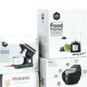 Diverse køkkenapparater 6 stk.  fra bl.a. OBH Nordica airfryer og Rösle grydesæt (6)
