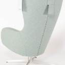 541. Brunstad. Armchair model Bella with footstool (2)
