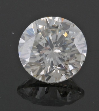 Uindfattet brillantsleben diamant på 0,64 ct.