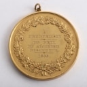 Ovide Yencesse m.fl. Fire medaljer / plaketter i bronze og metal (4)