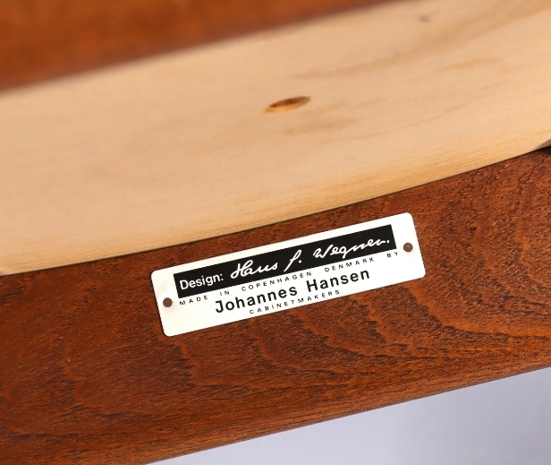 Hans J. Wegner for Johannes Hansen. Fire armstole af teak, model 'JH-513' (4)