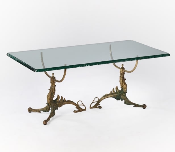 Italian 'Dragon' coffee table from the 50s