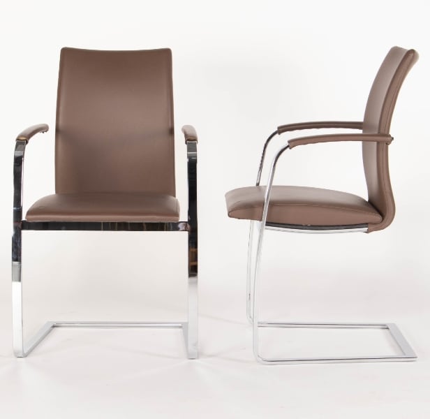Lepper Schmidt. Eight armchairs model 967 (8)
