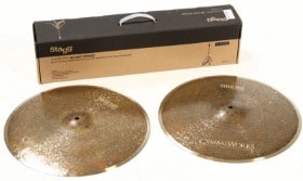 CymbalWorks Casablanca 16´ Session Hihat, incl. stand fra Stagg. (3)