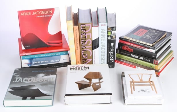 Collection of design books, Danish furniture design and handicrafts (23)
