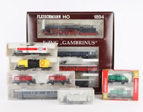 Fleischmann HO: F-zug Gambrinus special edition samt 7 togvogne (7)