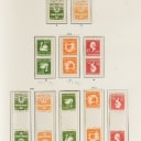 LOT 40. DENMARK. 1852-1987. Very nice unused/mint-fresh collection in Leuchtturm album.