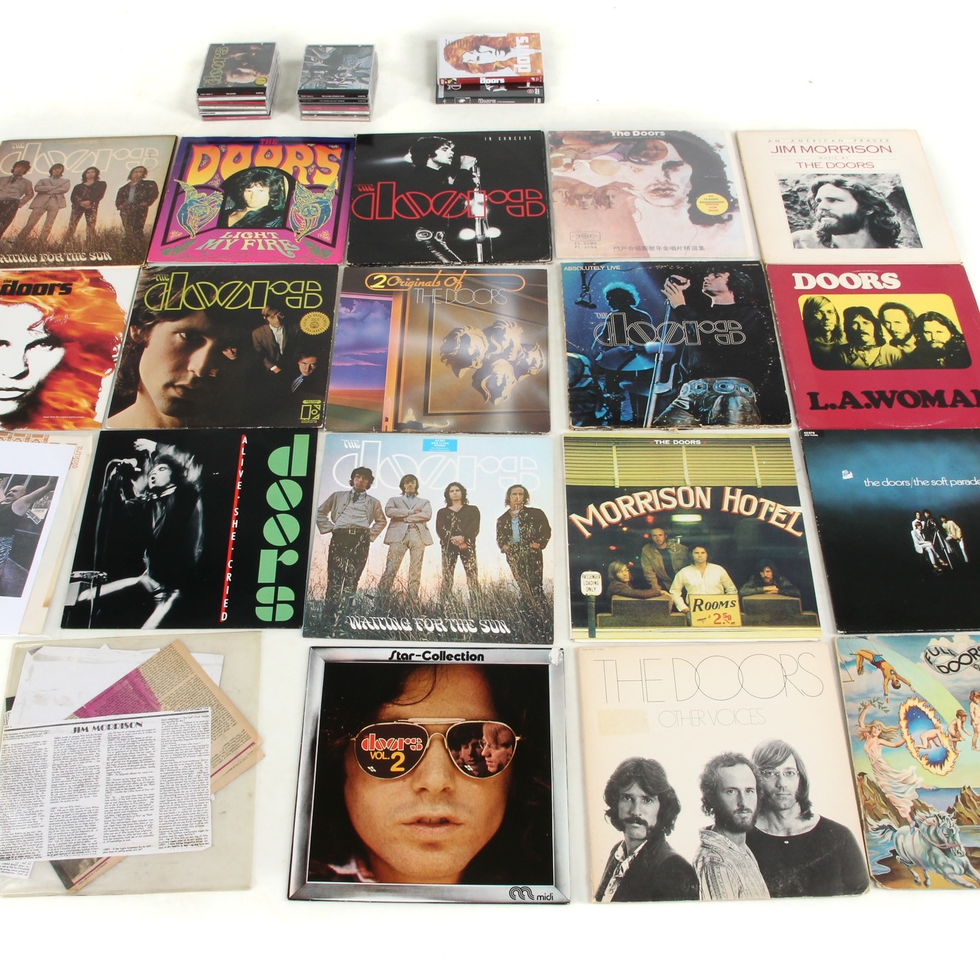 Samling The Doors LP'er, CD'er | Lauritz.com