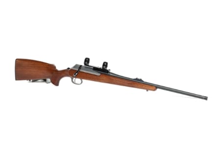 ジャッキー遅延 MERKEL / BROWN Merkel hunting rifle cal. 6.5x55 SE | Lauritz.com