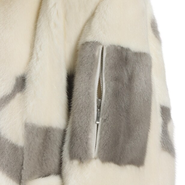 6913 - Copenhagen Fur. Unique mink fur jacket. str. 38 / 40