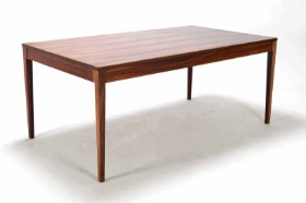 Finn Juhl (1912-1989) for Cado: 'Diplomat' desk / dining table in rosewood