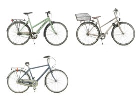 7852, 7827, 7853 - Samling cykler (3)